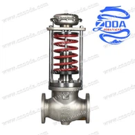 Valv li jirregola l-pressjoni tal-azzar tal-karbonju li jaħdem waħdu